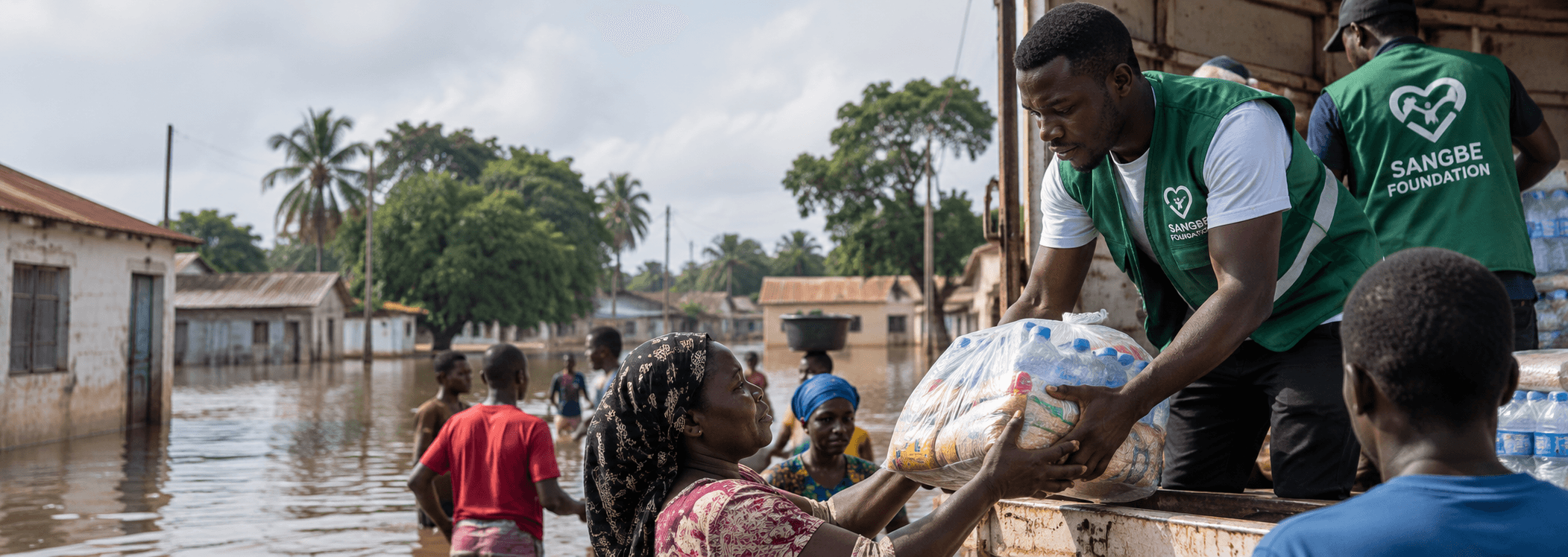 Community flood relief response